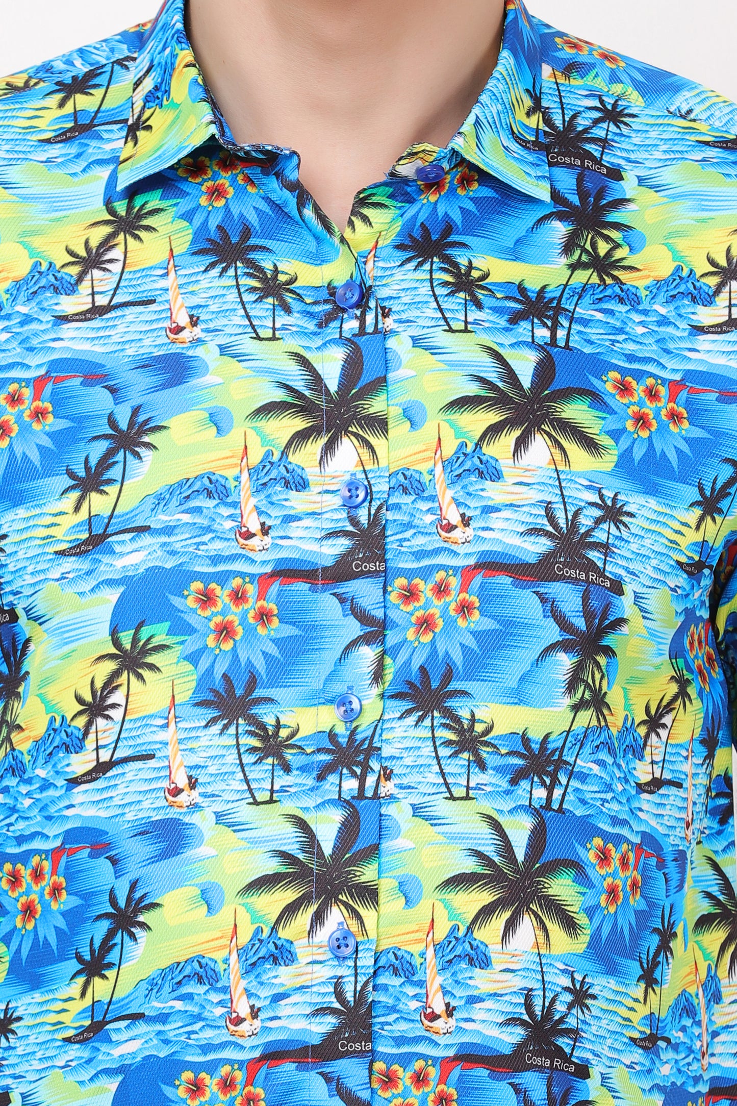 Camisa de Hombre Hawaiana