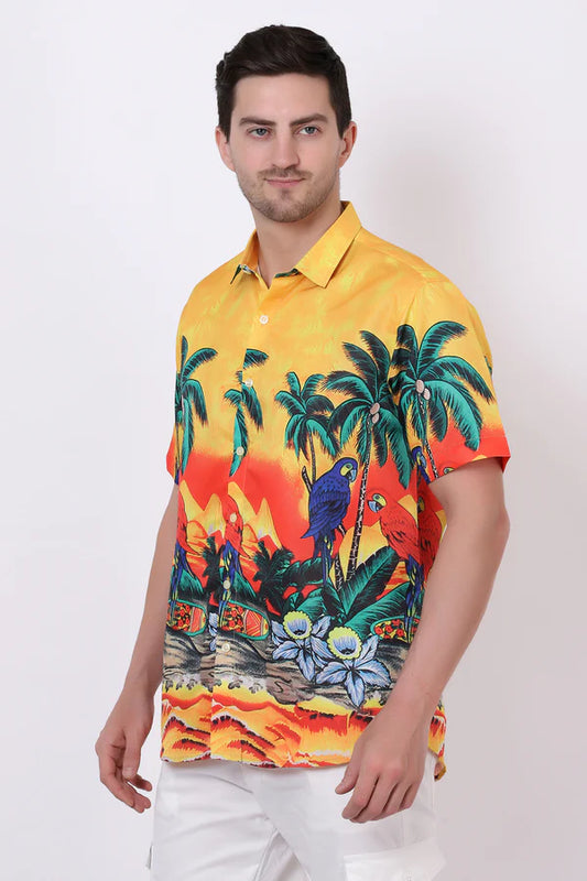 Camisa Hawaiana de Caballero