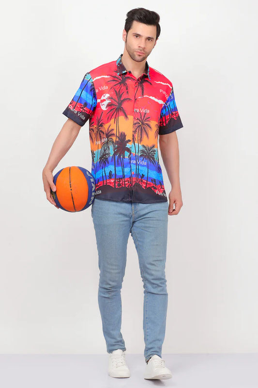 Camisa Hawaiana de Caballero