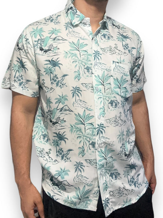 Camisa de Hombre Hawaiana