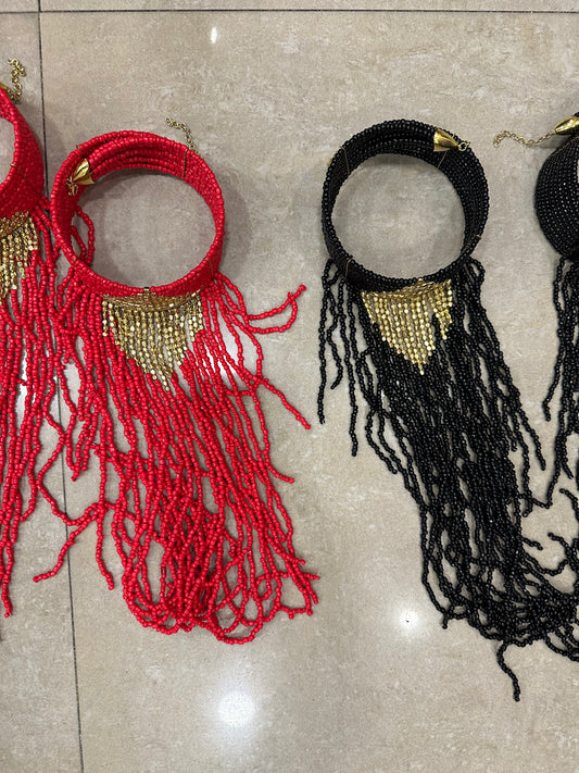 Collar dama india dorado