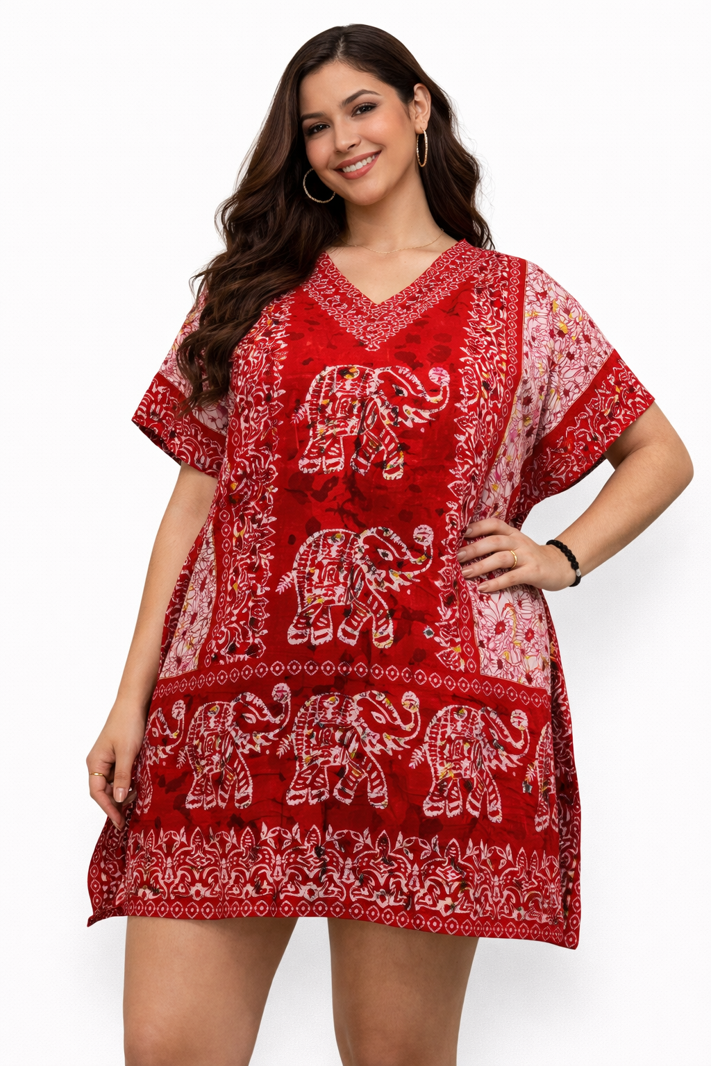 Vestido Estampado de Dama