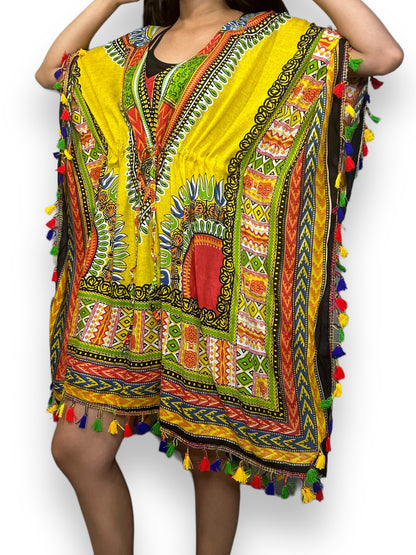 Guajira Mediana de Dama Estampada Unitalla