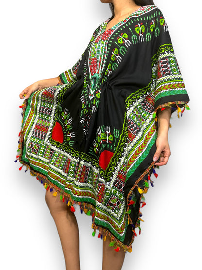 Guajira Mediana de Dama Estampada Unitalla