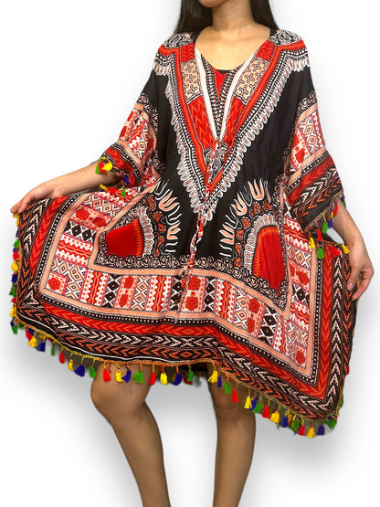 Guajira Mediana de Dama Estampada Unitalla