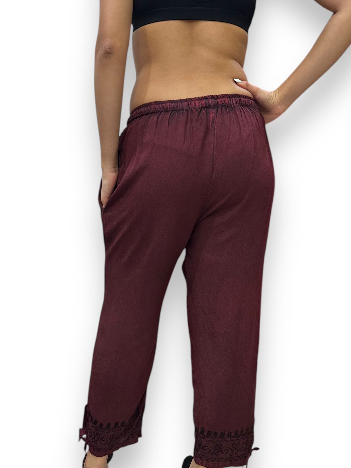 Pantalon Capri de Dama Rayón