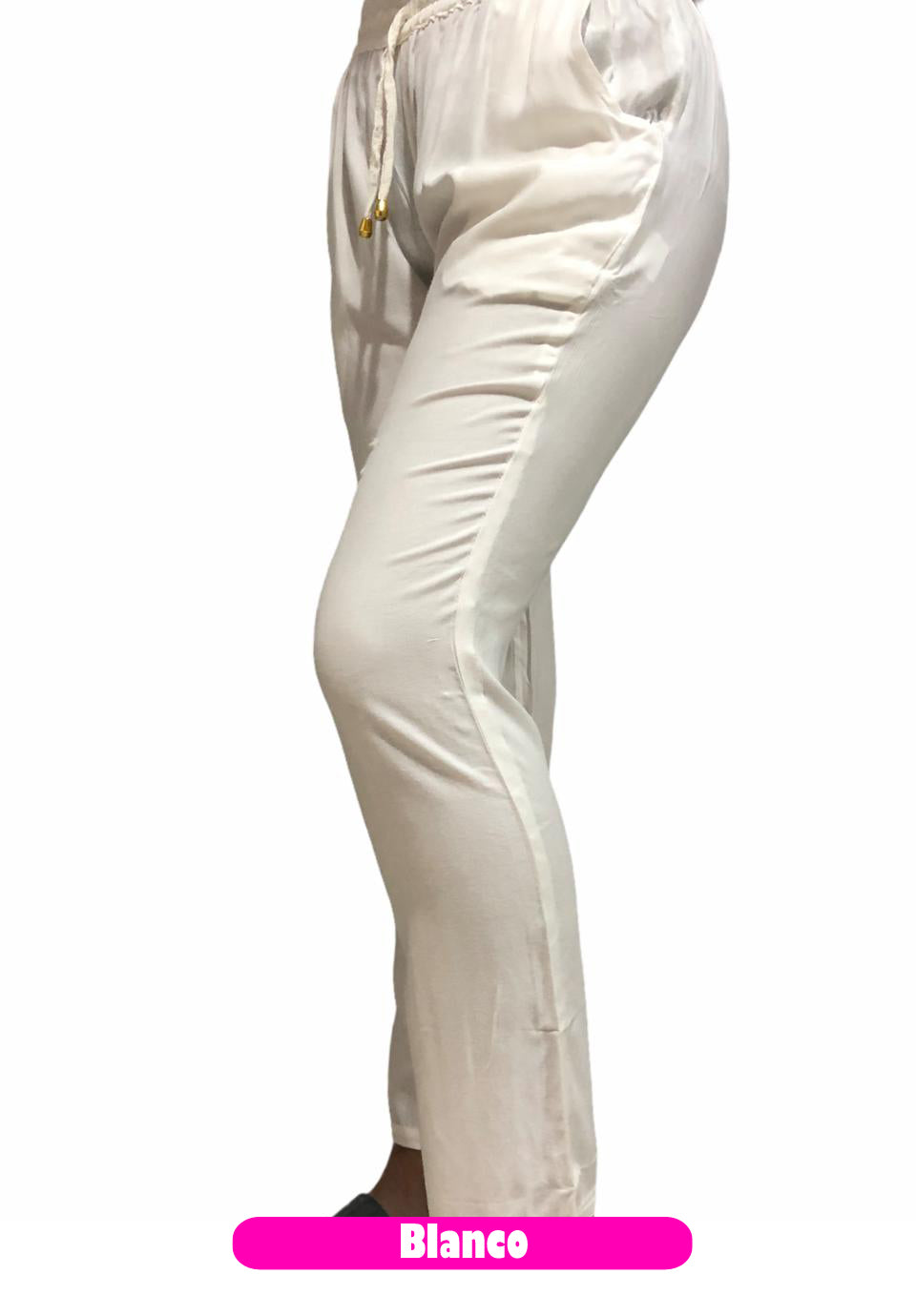 Pantalon de Dama Unicolor Algodón RLP001