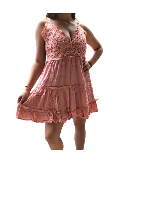 Vestido Corto de Dama