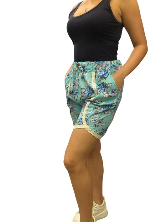Short de Dama Estampado Poliéster