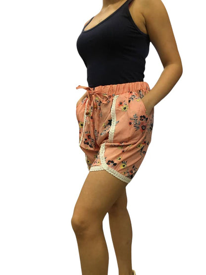 Short de Dama Estampado Poliéster