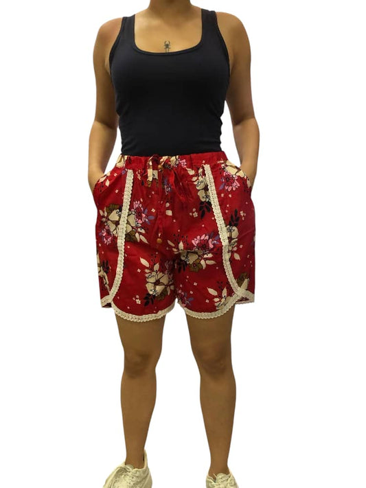 Short de Dama Estampado Poliéster