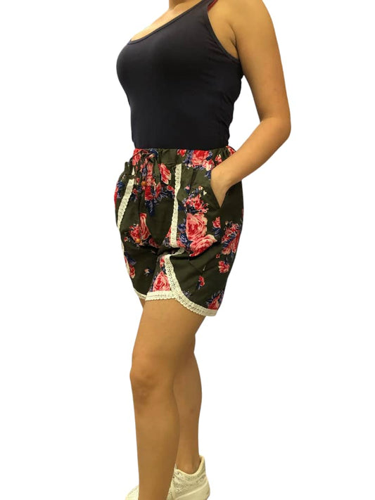 Short de Dama Estampado Poliéster