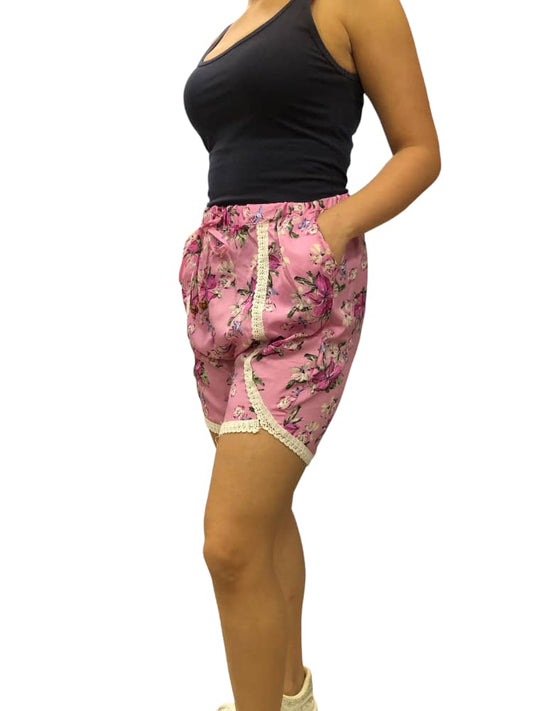 Short de Dama Estampado Poliéster