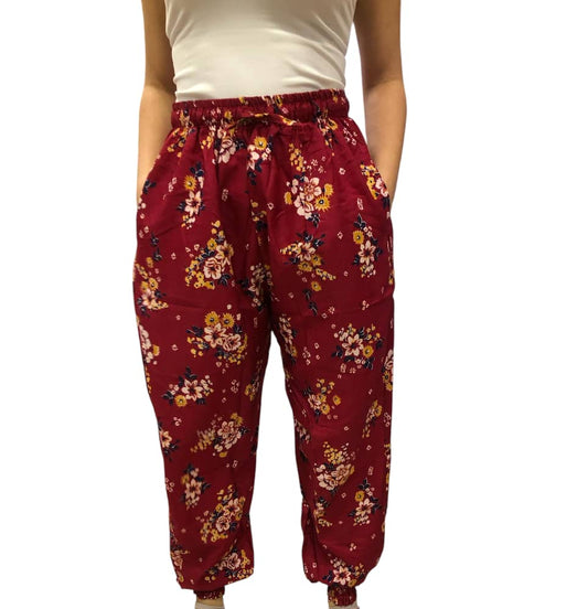Pantalon de Dama Estampado Poliéster.