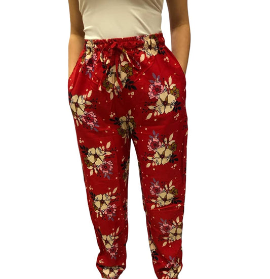 Pantalon de Dama Estampado Poliéster.