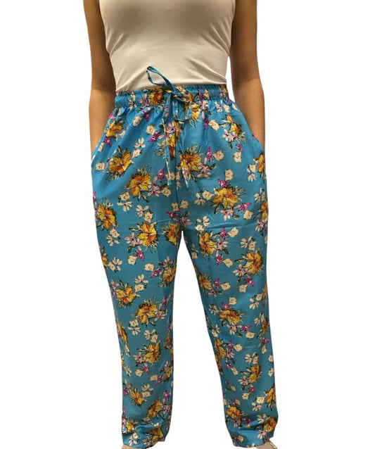 Pantalon de Dama Estampado Poliéster.
