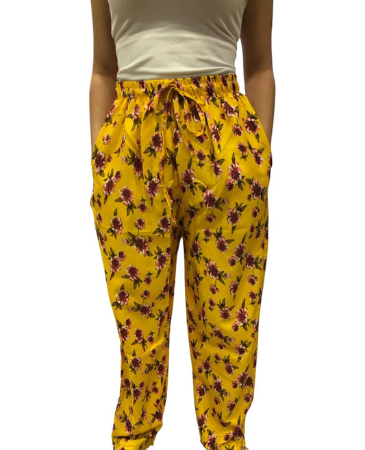 Pantalon de Dama Estampado Poliéster.
