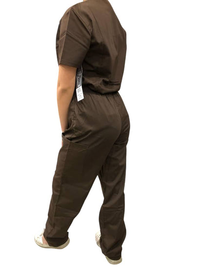 Pantalon de Uniforme Marron tipo Cargo Unisex Landau.