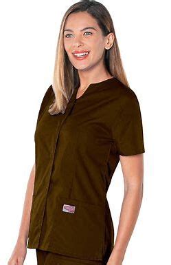 Camisa de Uniforme Marron Dama Landau.