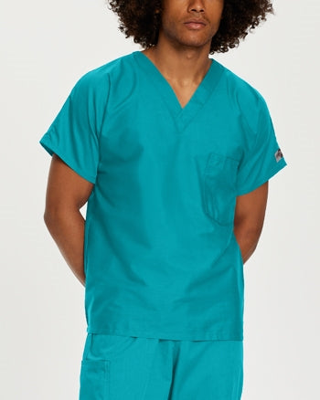 Camisa de Uniforme Turquesa Unisex Landau.