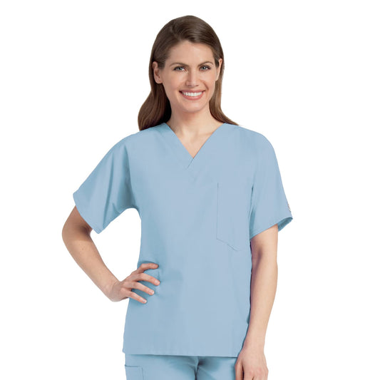 Camisa de Uniforme Azul Cielo Unisex Landau.