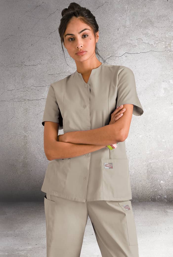 Camisa de Uniforme Beige de Dama Landau.
