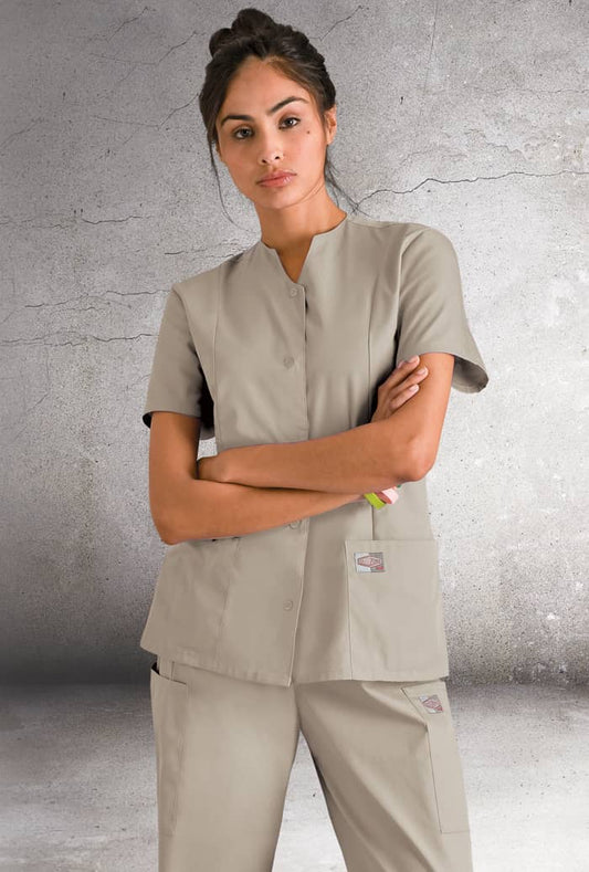 Camisa de Uniforme Beige de Dama Landau.