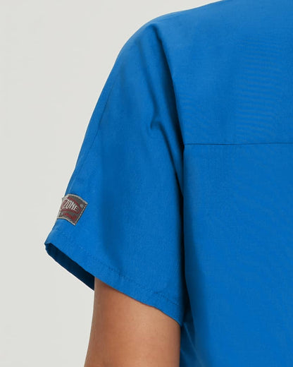 Camisa de Uniforme Azul Rey Unisex Landau.