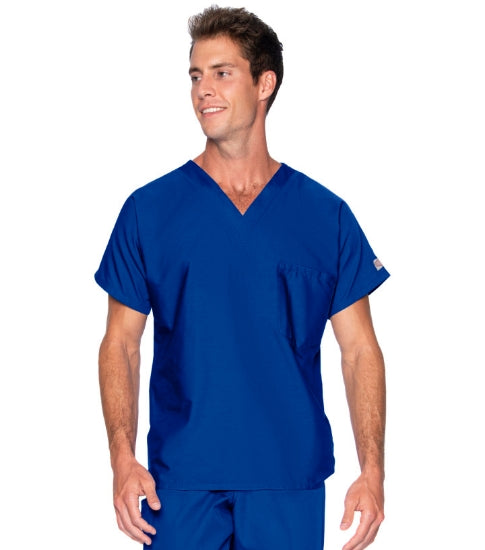 Camisa de Uniforme Azul Rey Unisex Landau.