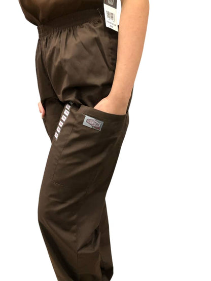 Pantalon de Uniforme Marron tipo Cargo Unisex Landau.