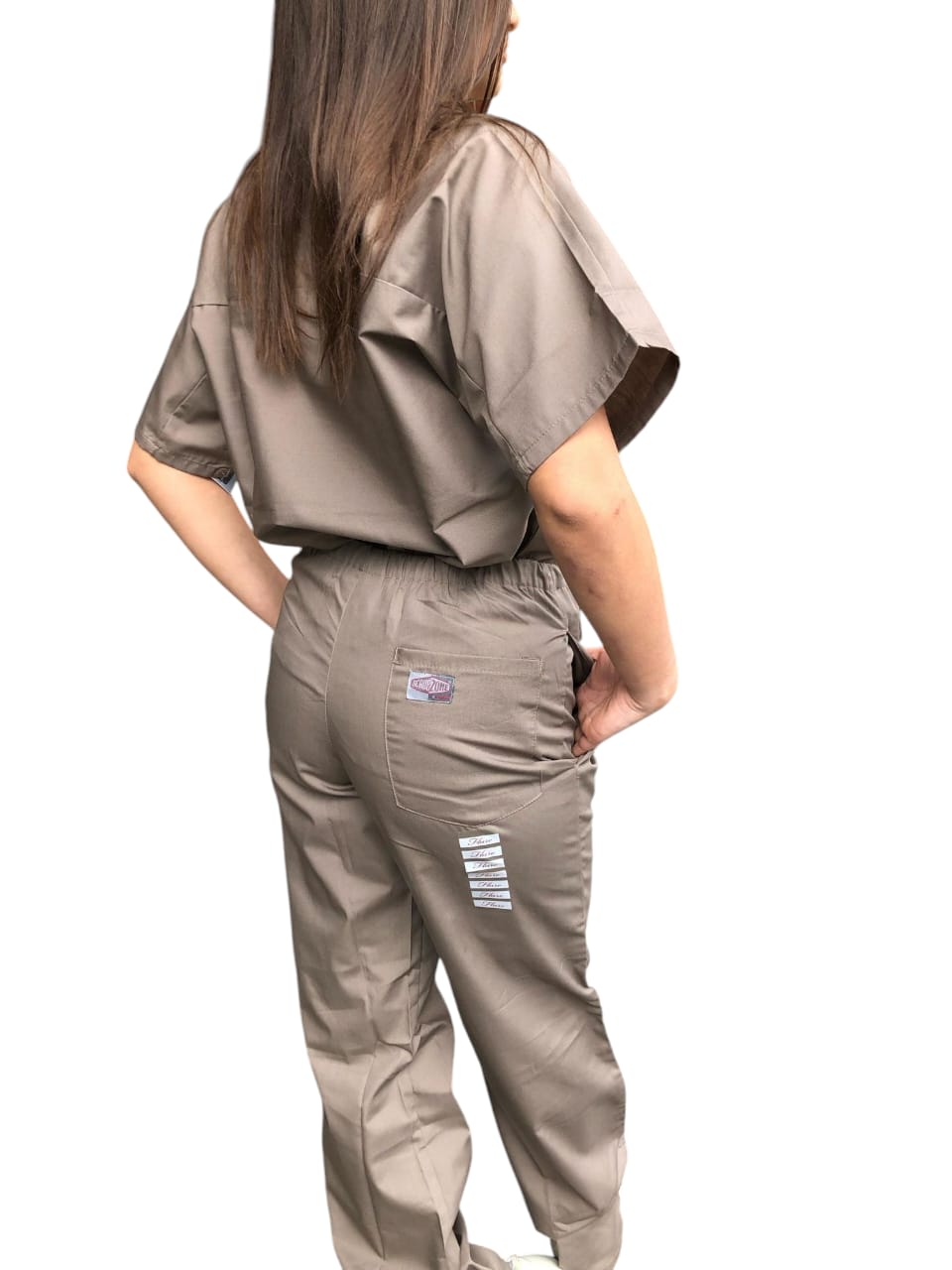 Pantalon de Uniforme Taupe Clasico Unisex Landau