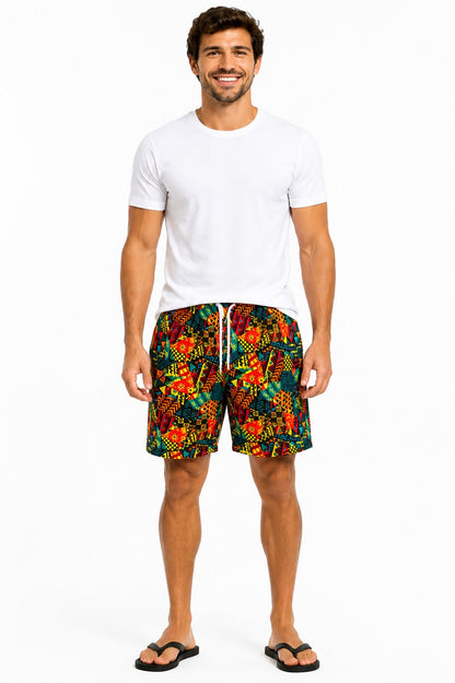 Short de Hombre Estampado Carnaval