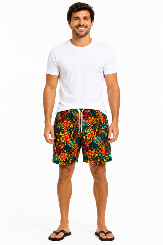 Short de Hombre Estampado Carnaval