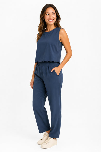 Conjunto Pantalon Palazzo de Dama