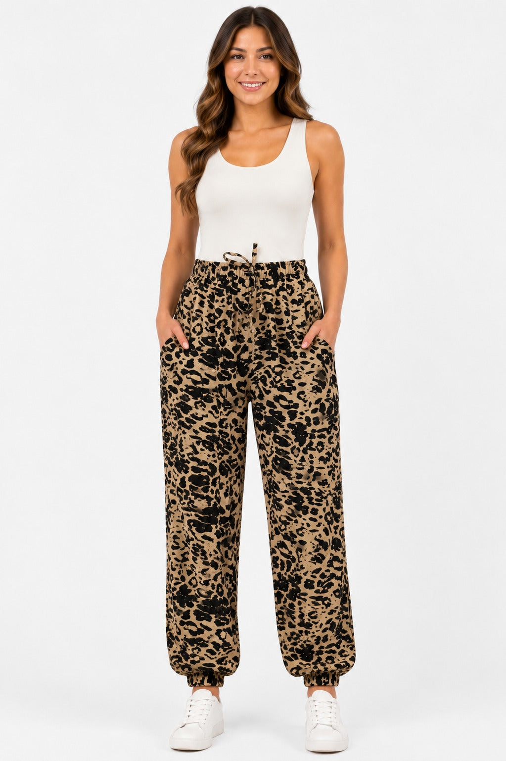 Pantalon de Dama Estampado Poliéster