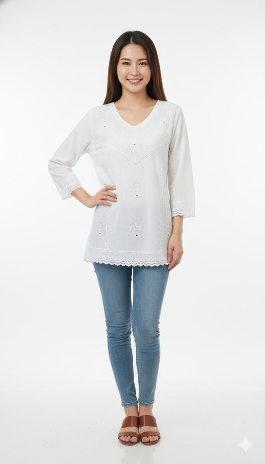 Blusa de Dama Blanca