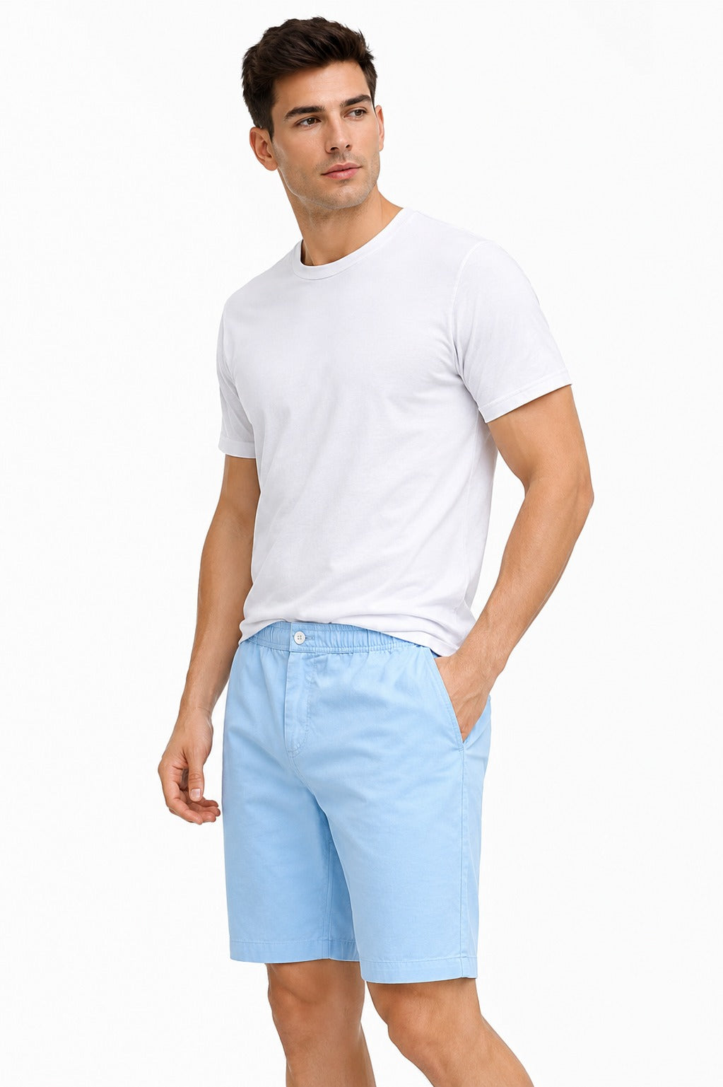 Short de Caballero Azul Cielo