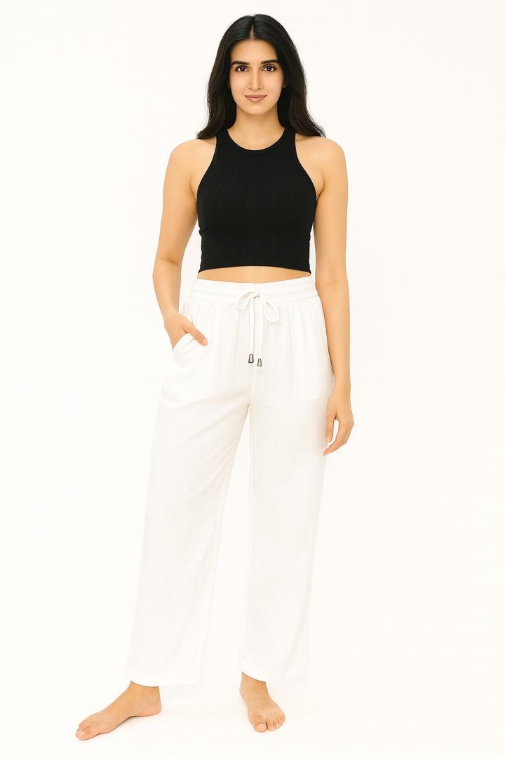 Pantalon de Dama Unicolor Algodón RLP001