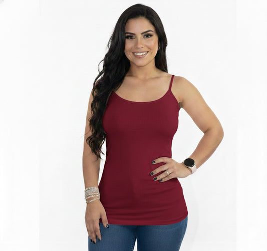 Top de Tiras Unicolor