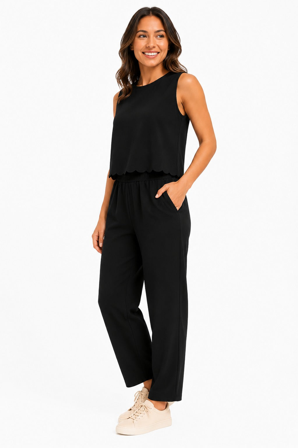Conjunto Pantalon Palazzo de Dama