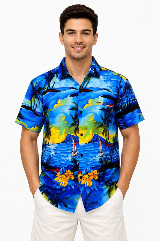 Camisa Hawaiana de Caballero