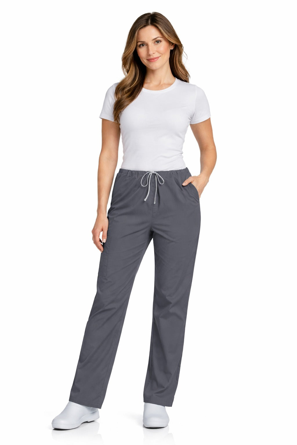 Pantalon de Uniforme Gris Landau All Day