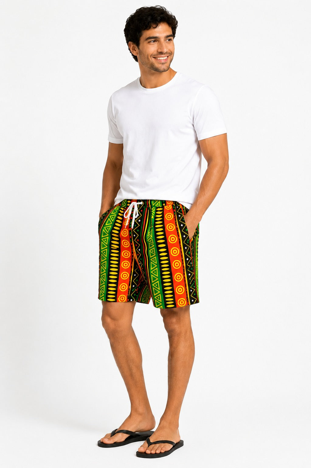 Short de Hombre Estampado Carnaval