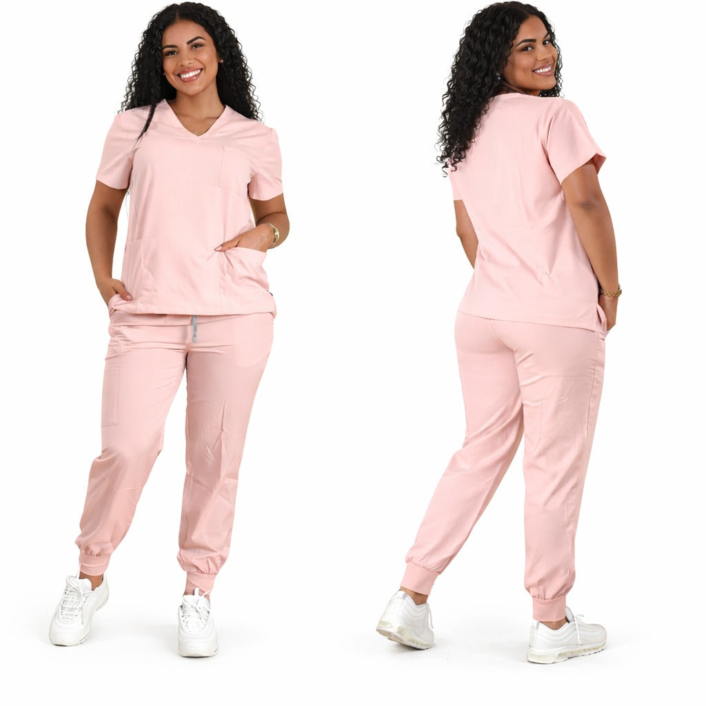 Conjunto Uniforme Rosado Dama