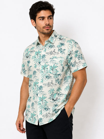 Camisa de Hombre Hawaiana