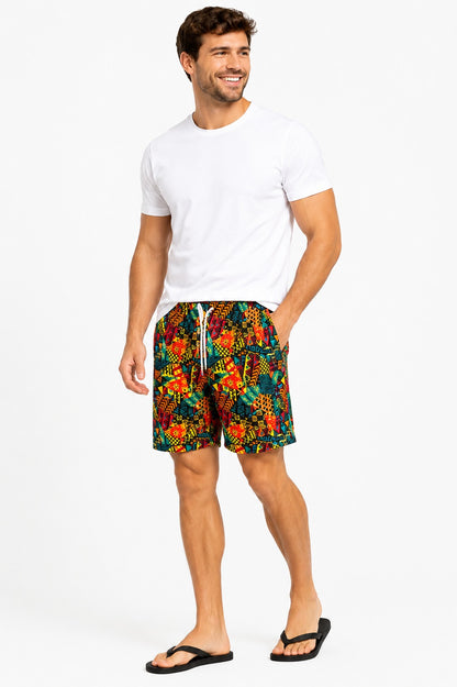 Short de Hombre Estampado Carnaval