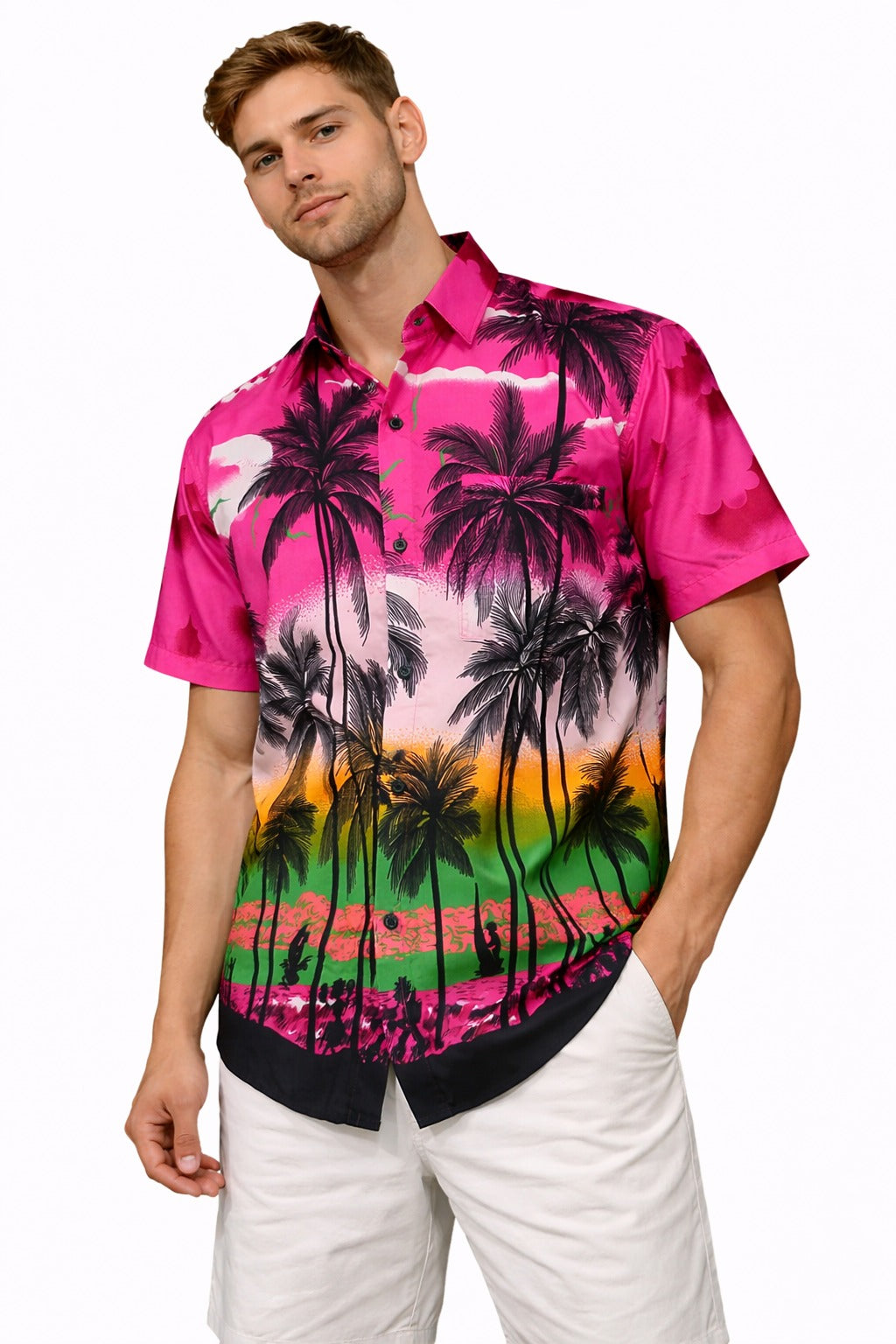 Camisa de Hombre Hawaiana