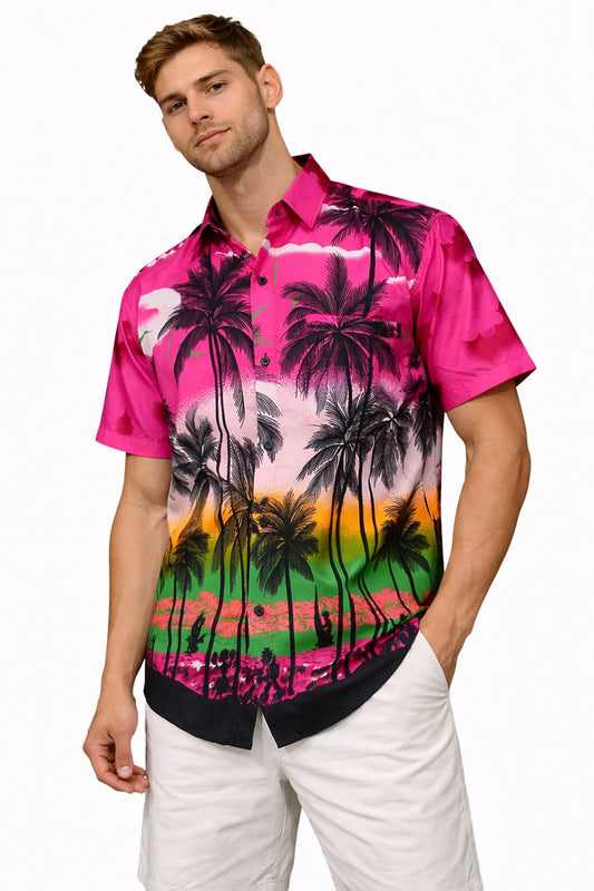 Camisa de Hombre Hawaiana