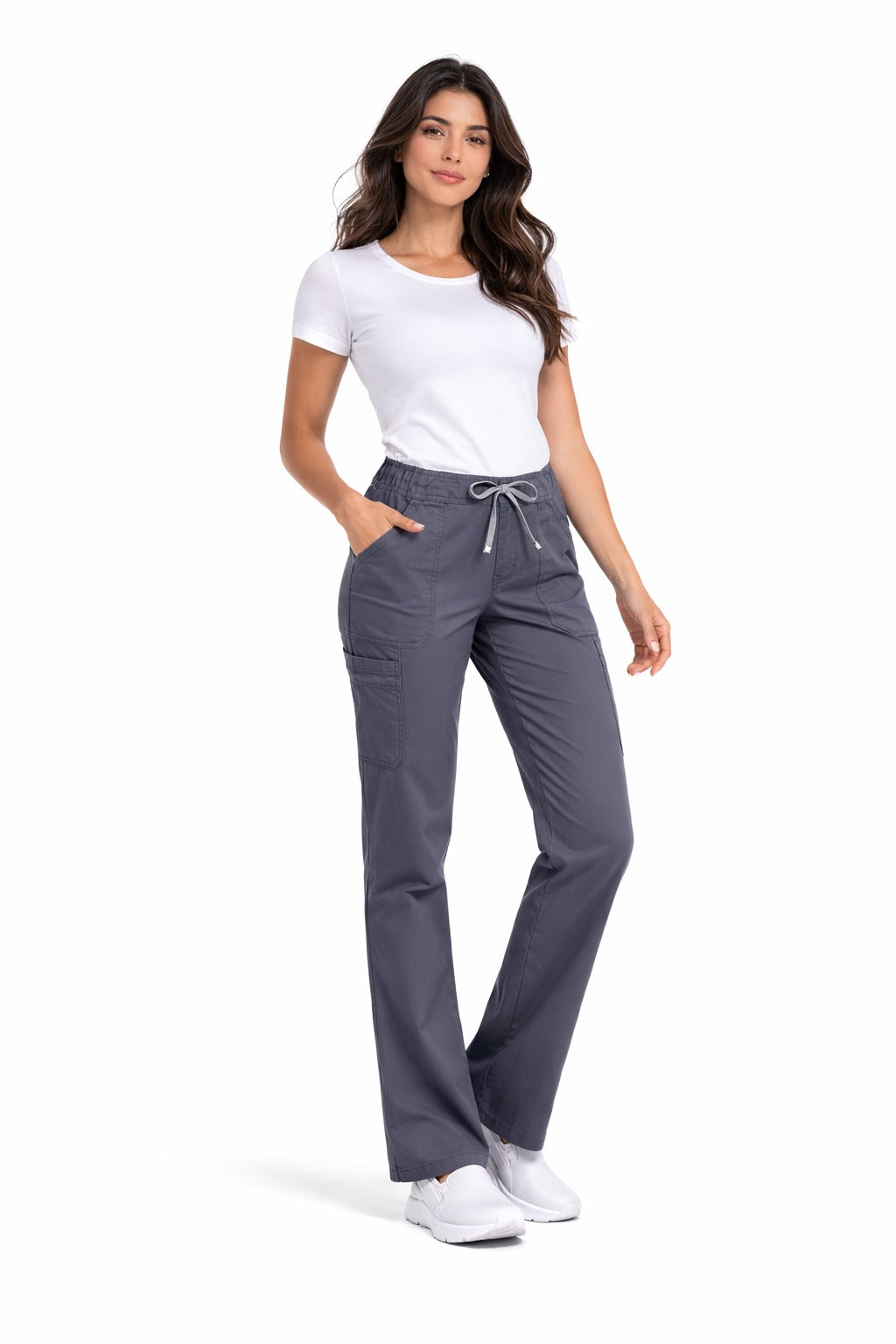 Pantalon de Uniforme Gris Landau All Day
