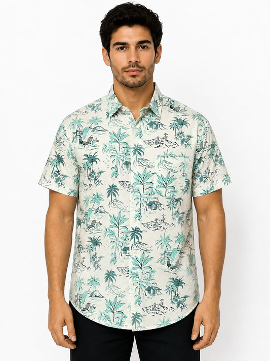 Camisa de Hombre Hawaiana